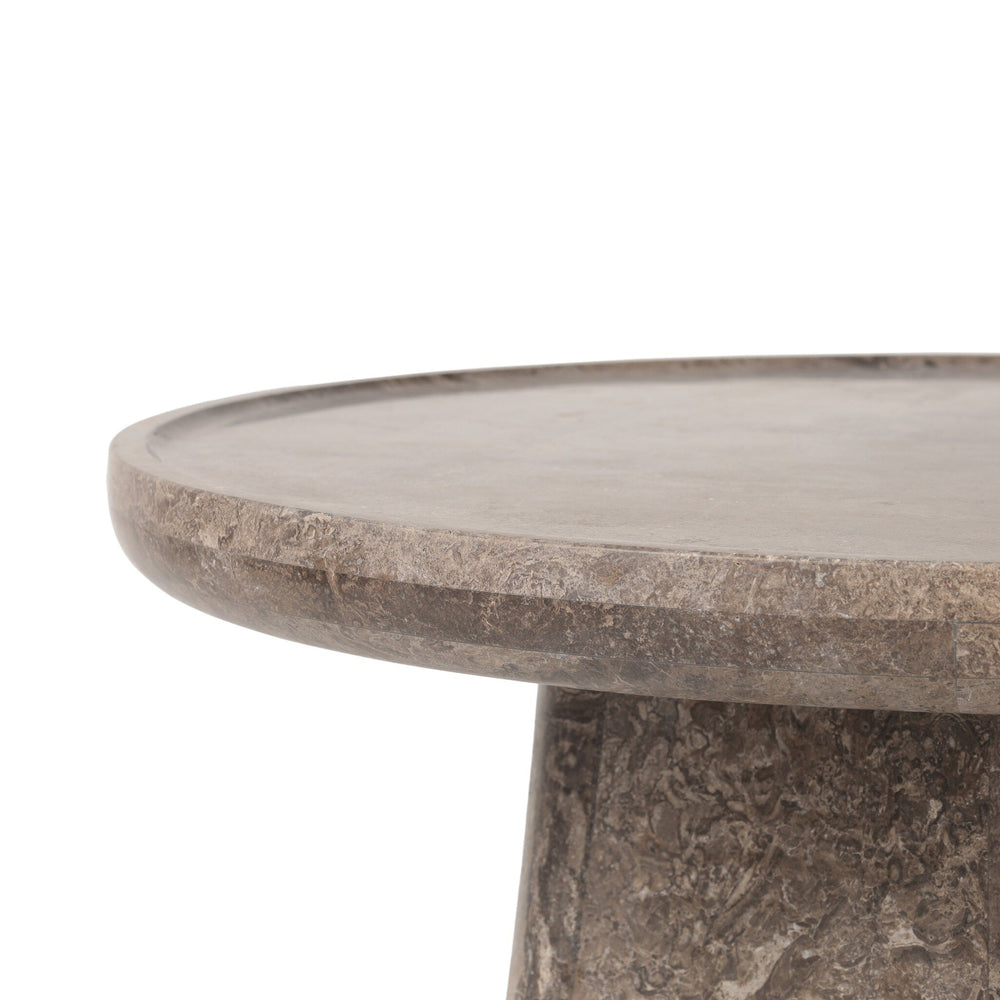
                      
                        Zane End Table - Warm Grey Marble
                      
                    