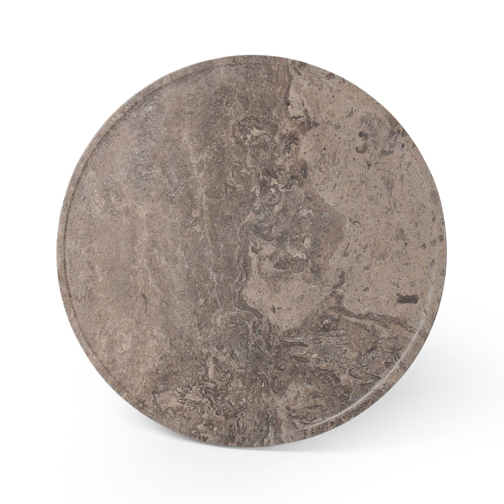 
                      
                        Zane End Table - Warm Grey Marble
                      
                    