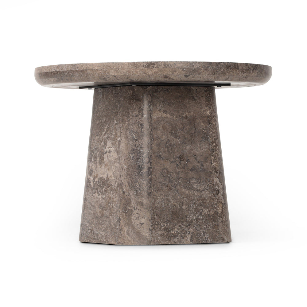 
                      
                        Zane End Table - Warm Grey Marble
                      
                    
