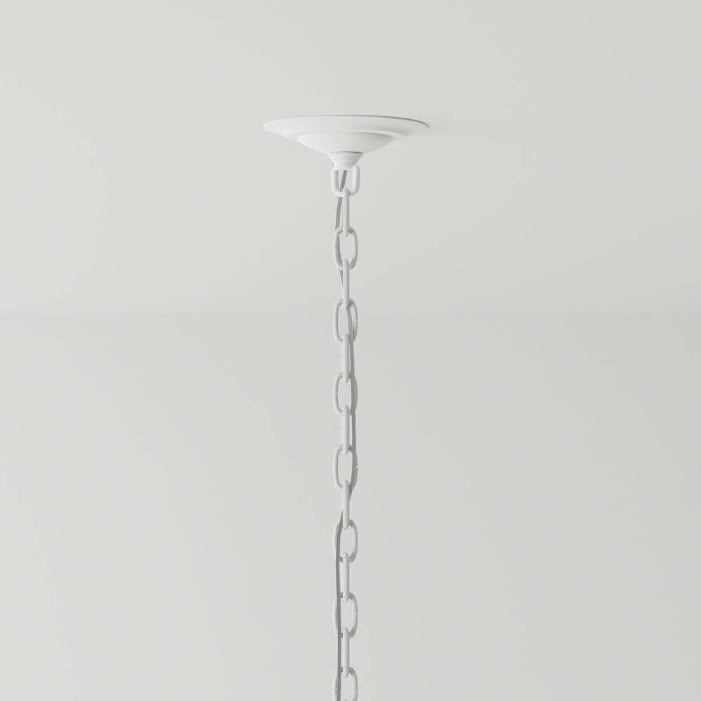 
                      
                        Bismarkia Large White Chandelier
                      
                    
