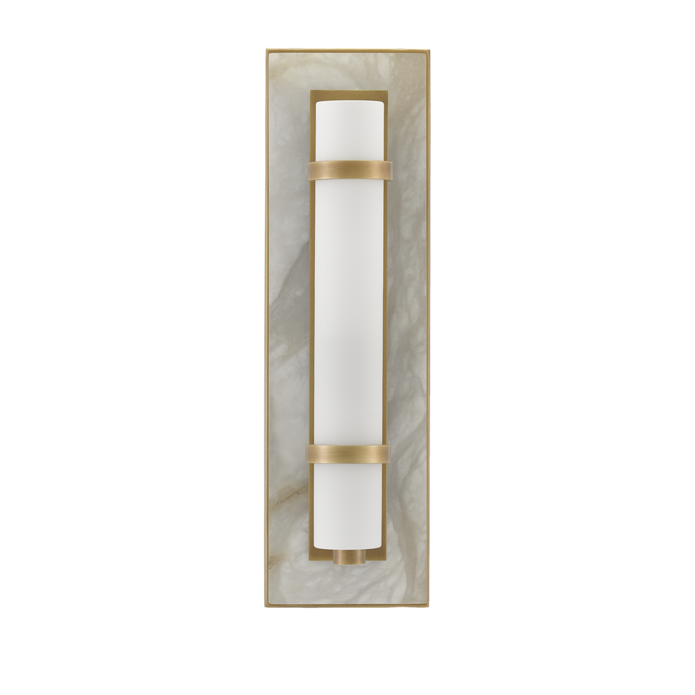 
                      
                        Bruneau Brass Wall Sconce
                      
                    