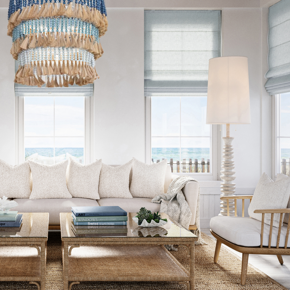 
                      
                        St. Barts Blue Chandelier
                      
                    