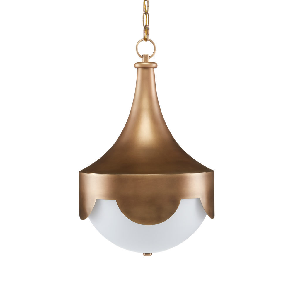 
                      
                        Pasha Brass Pendant
                      
                    