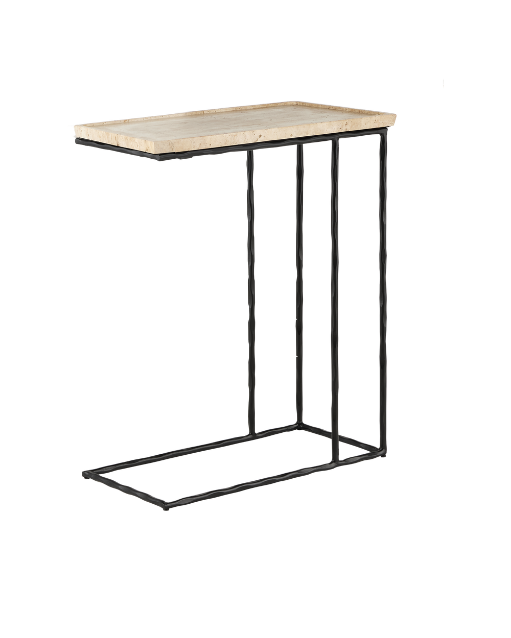 Boyles Travertine C Table