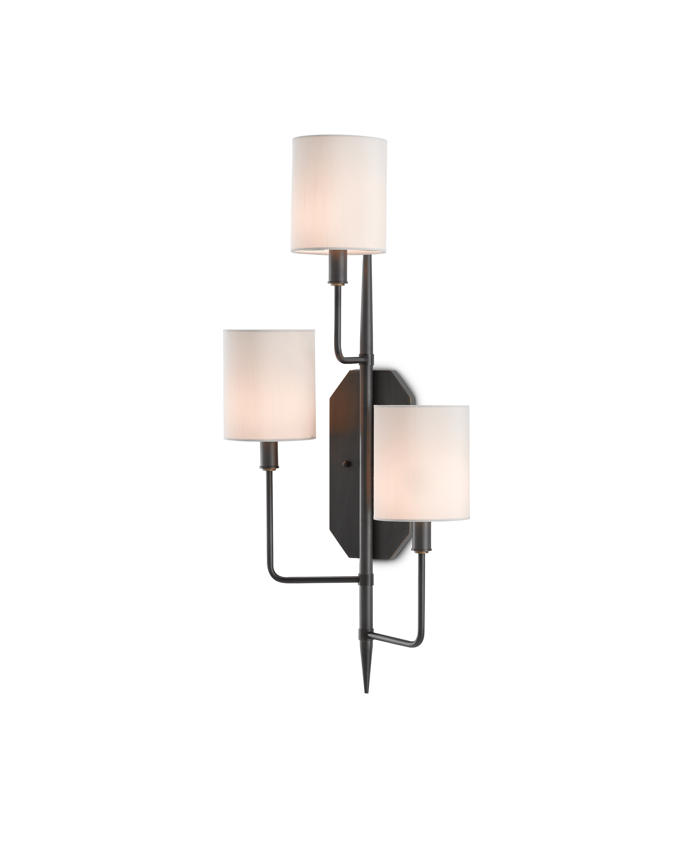 Knowsley Bronze Wall Sconce, Left - Thumbnail 2