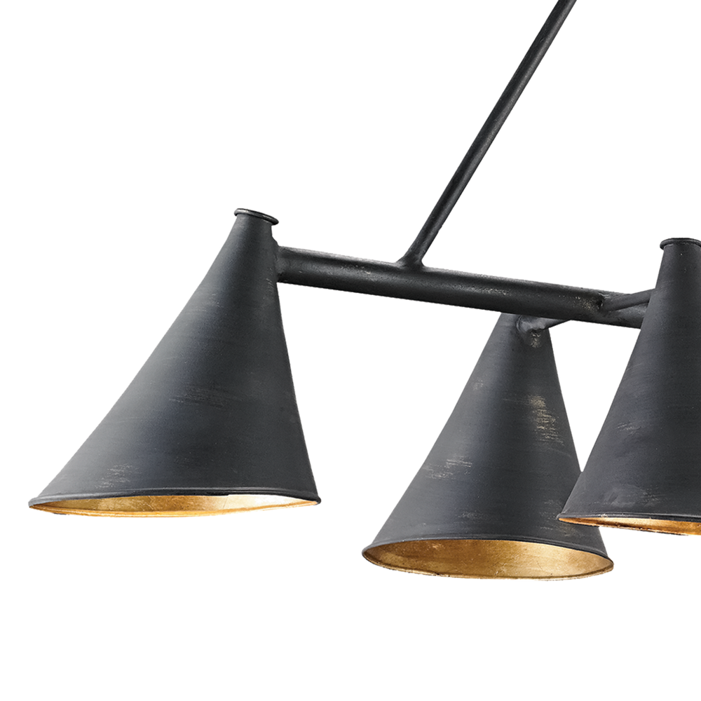 Culpepper Black Rectangular Chandelier