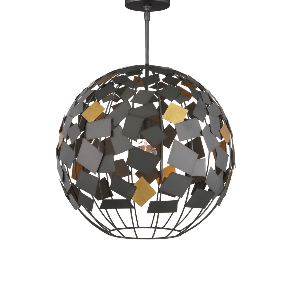 
                      
                        Moon Night Gray & Gold Orb Chandelier
                      
                    