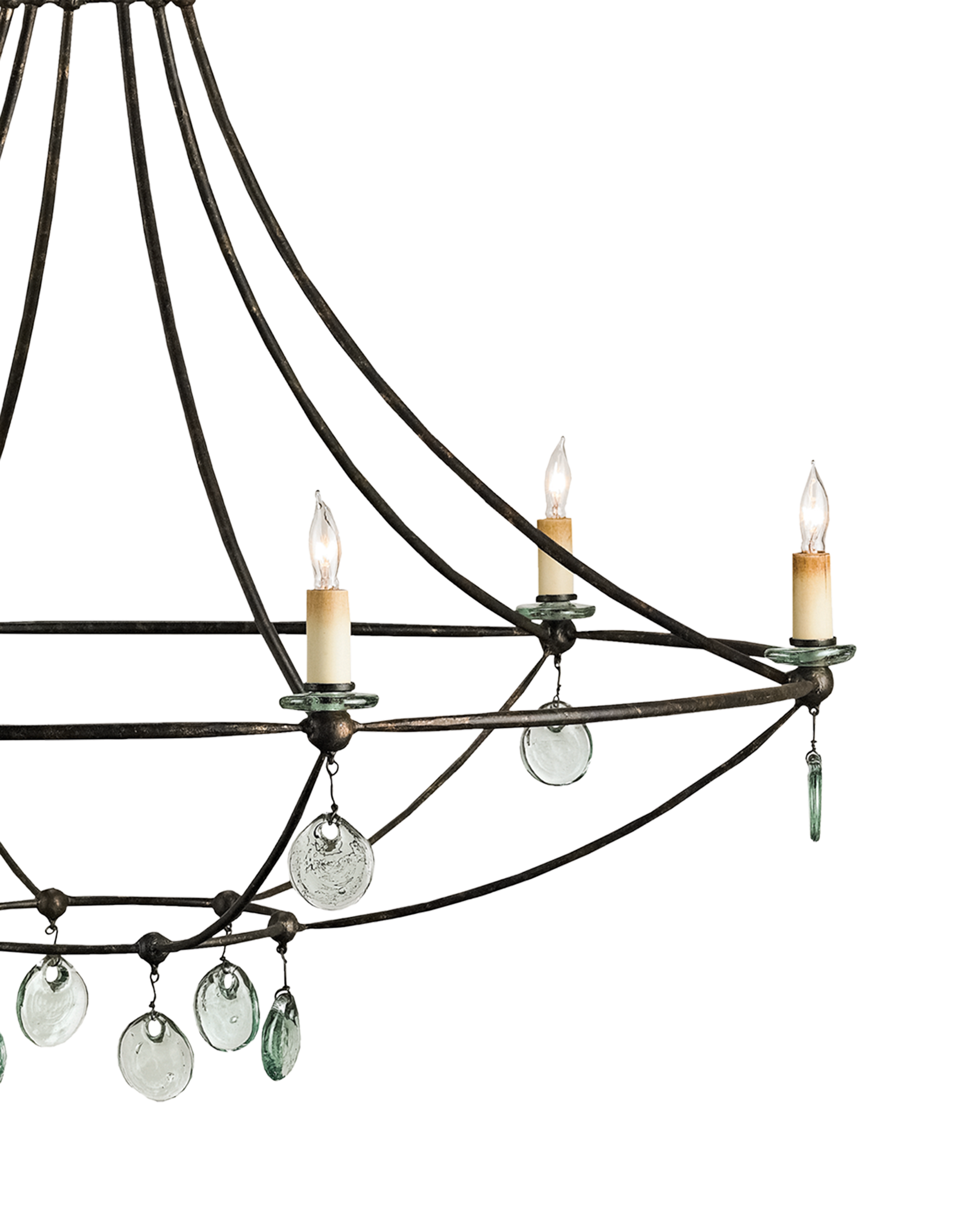 Novella Large Black Chandelier - Thumbnail 3