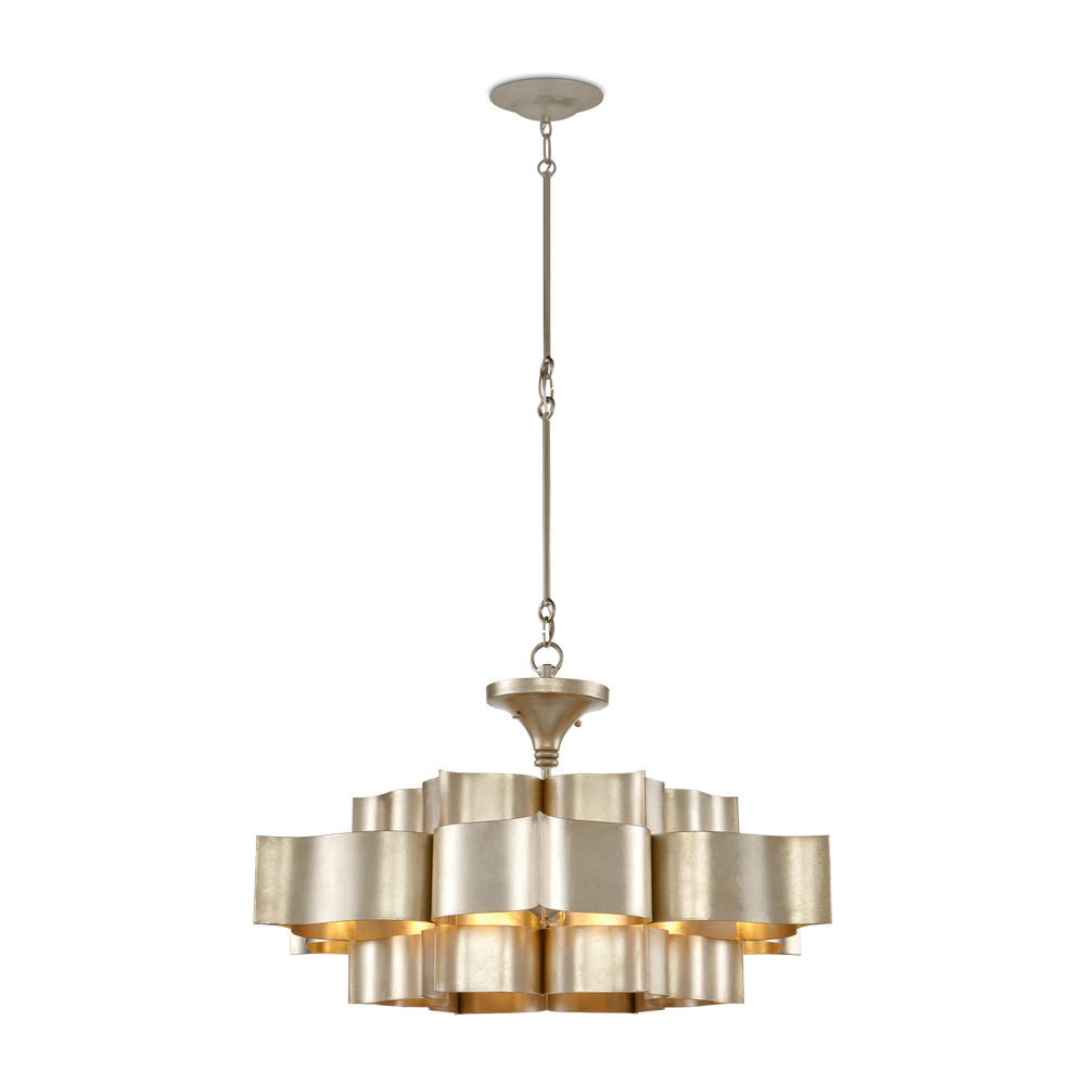 
                      
                        Grand Lotus Large Silver Chandelier
                      
                    