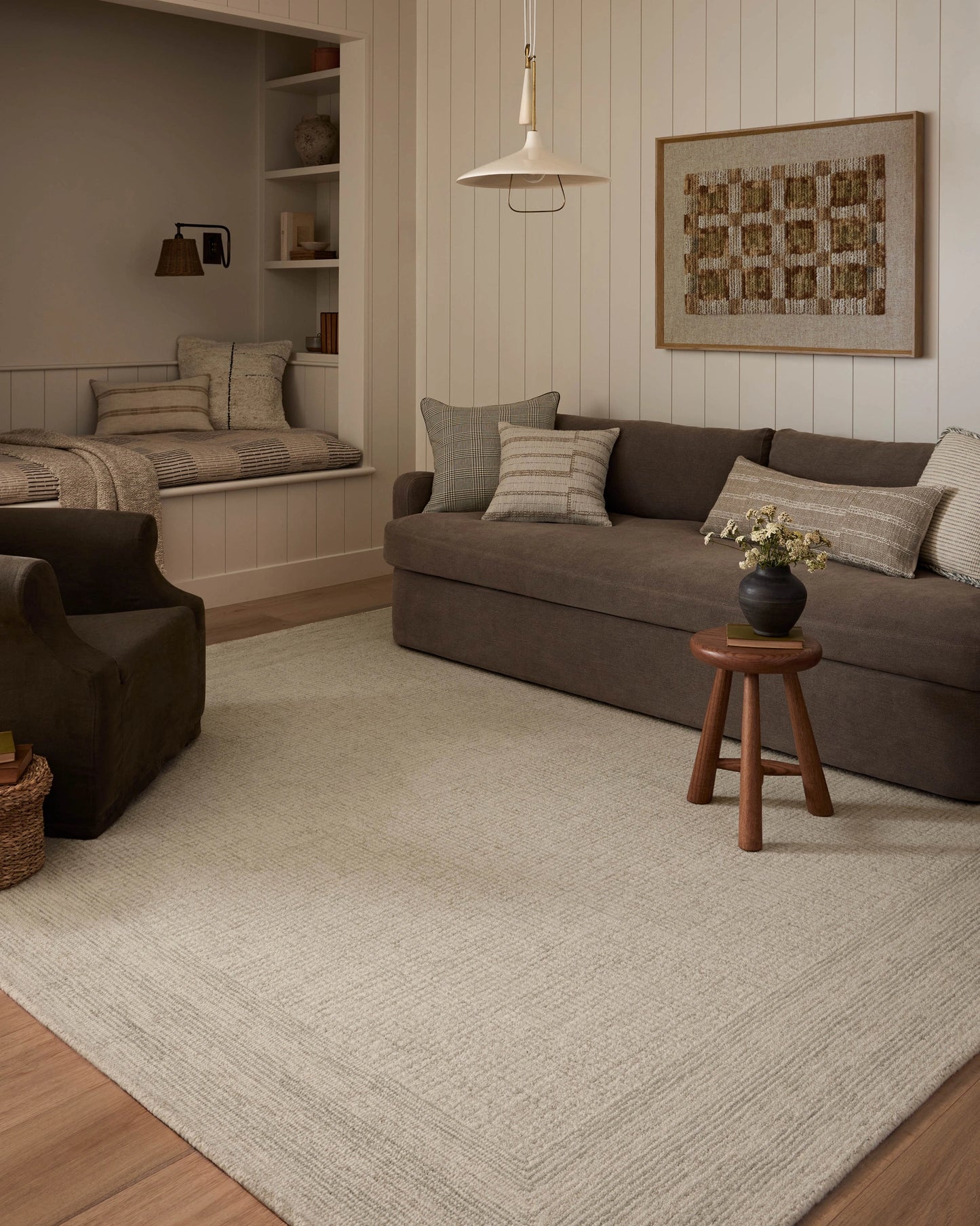Amber Lewis x Loloi Windsor Ivory / Spa 7'-9" x 9'-9" Area Rug