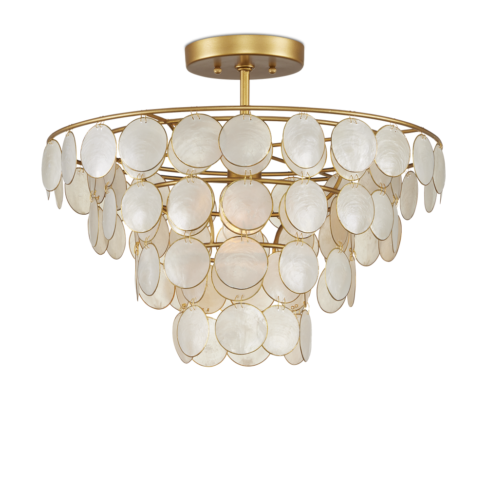 Bon Vivant Small Semi-Flush Mount