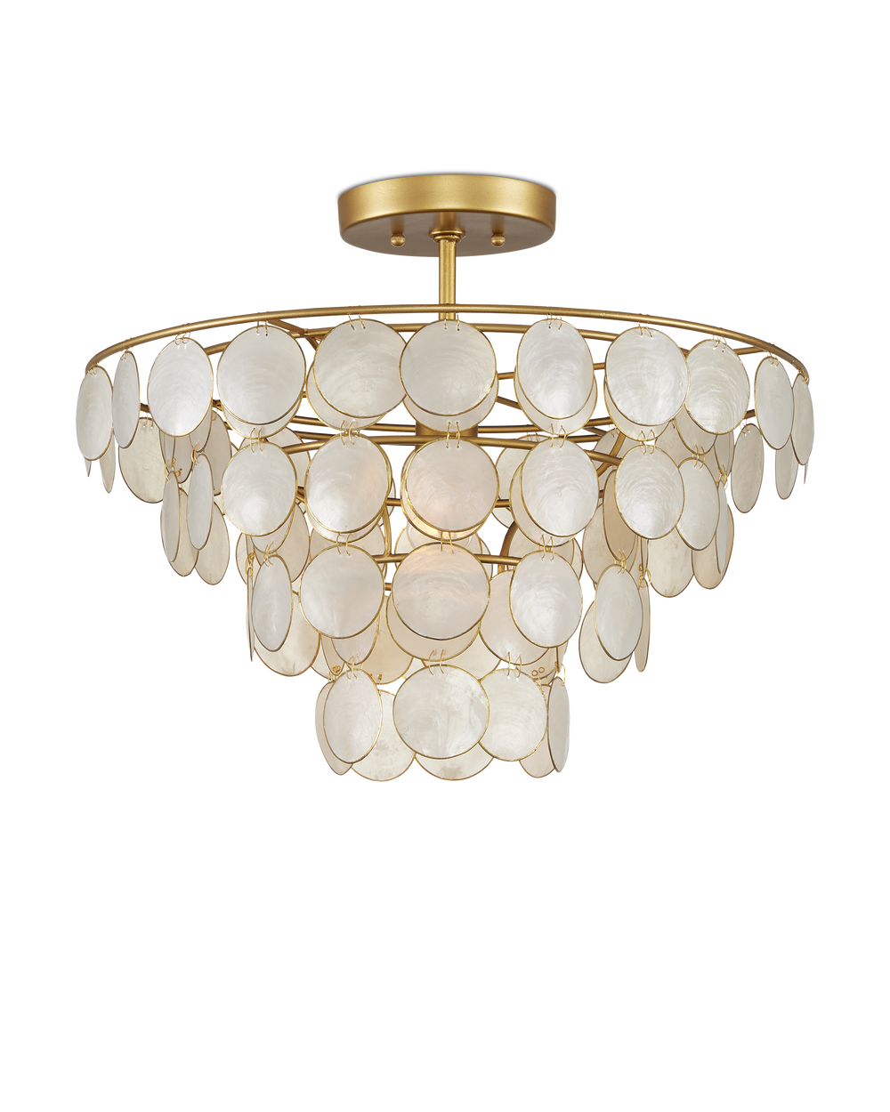Bon Vivant Small Semi-Flush Mount