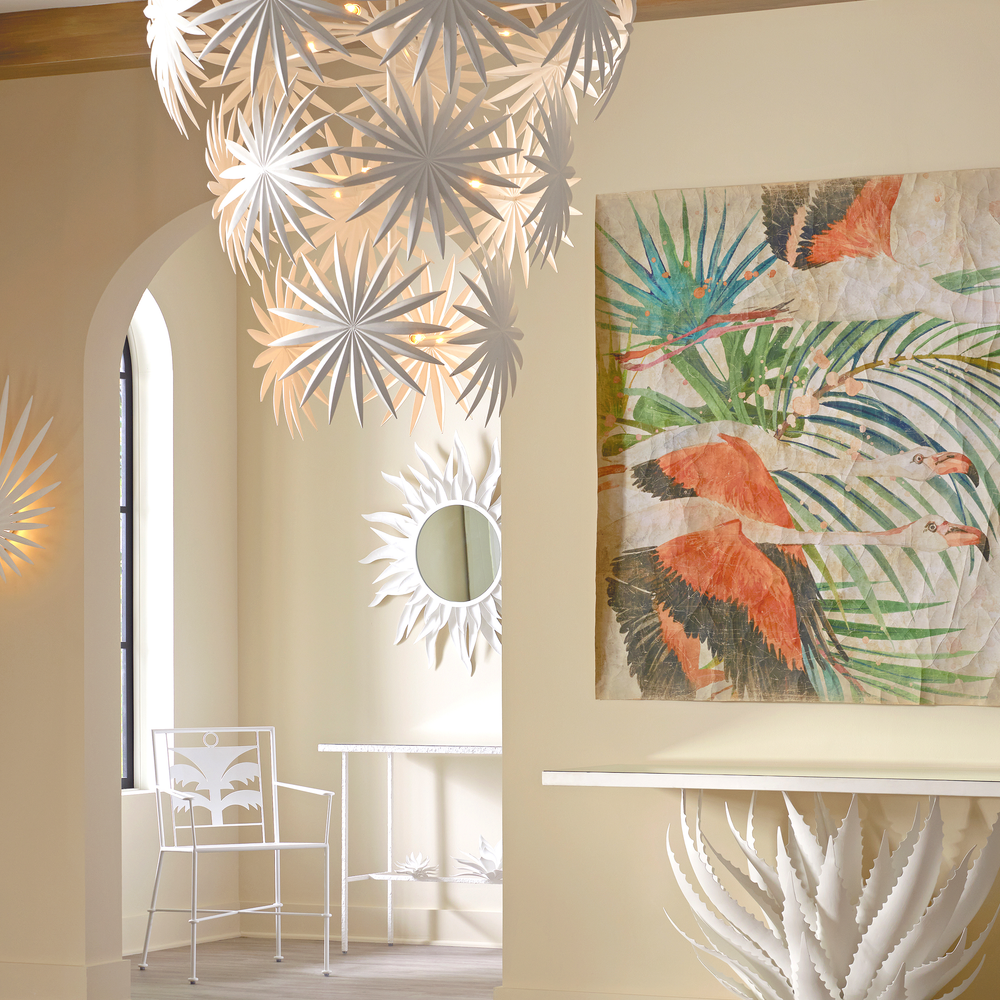 
                      
                        Bismarkia Large White Chandelier
                      
                    