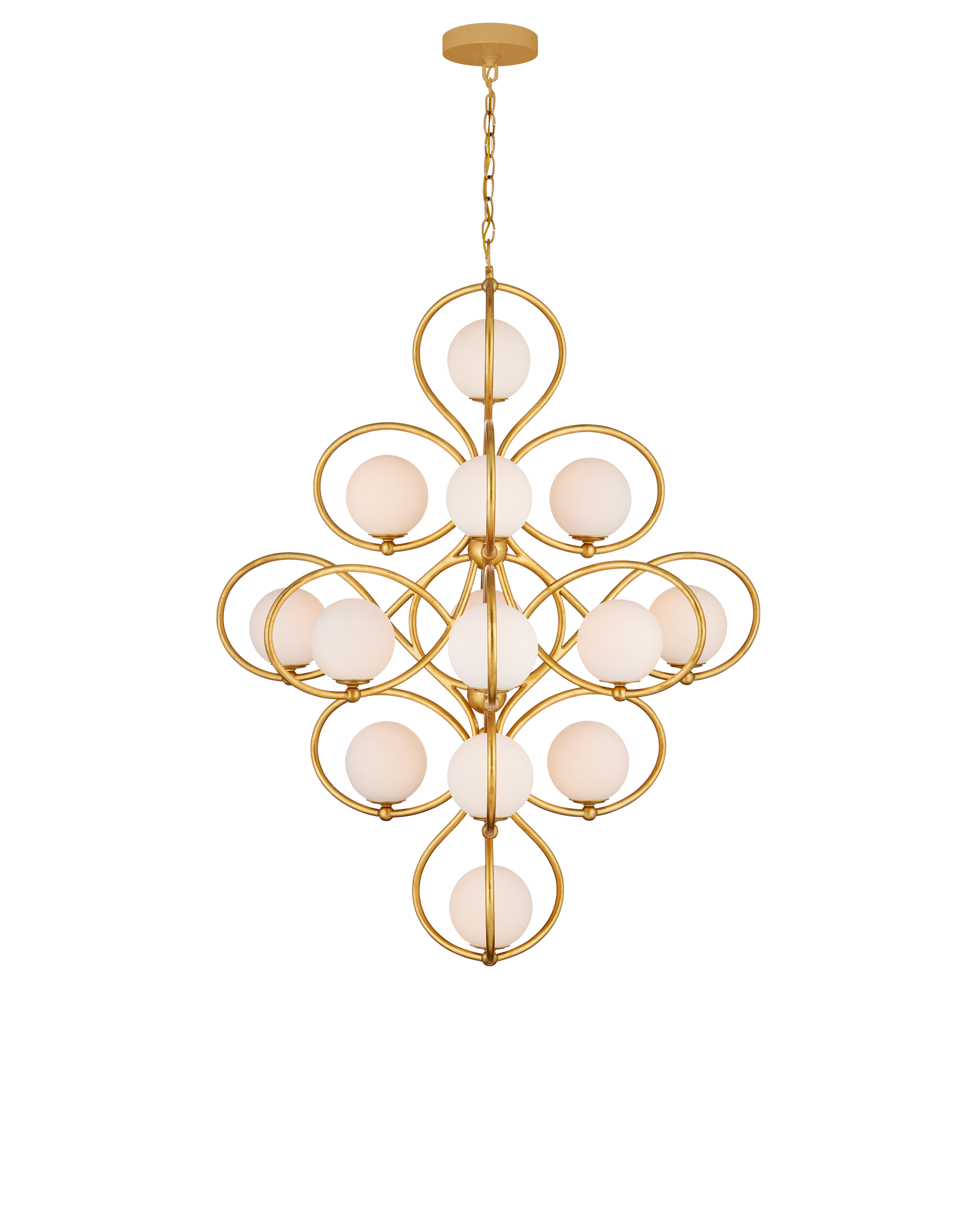 Currey & Company Storrs Chandelier - Thumbnail 4