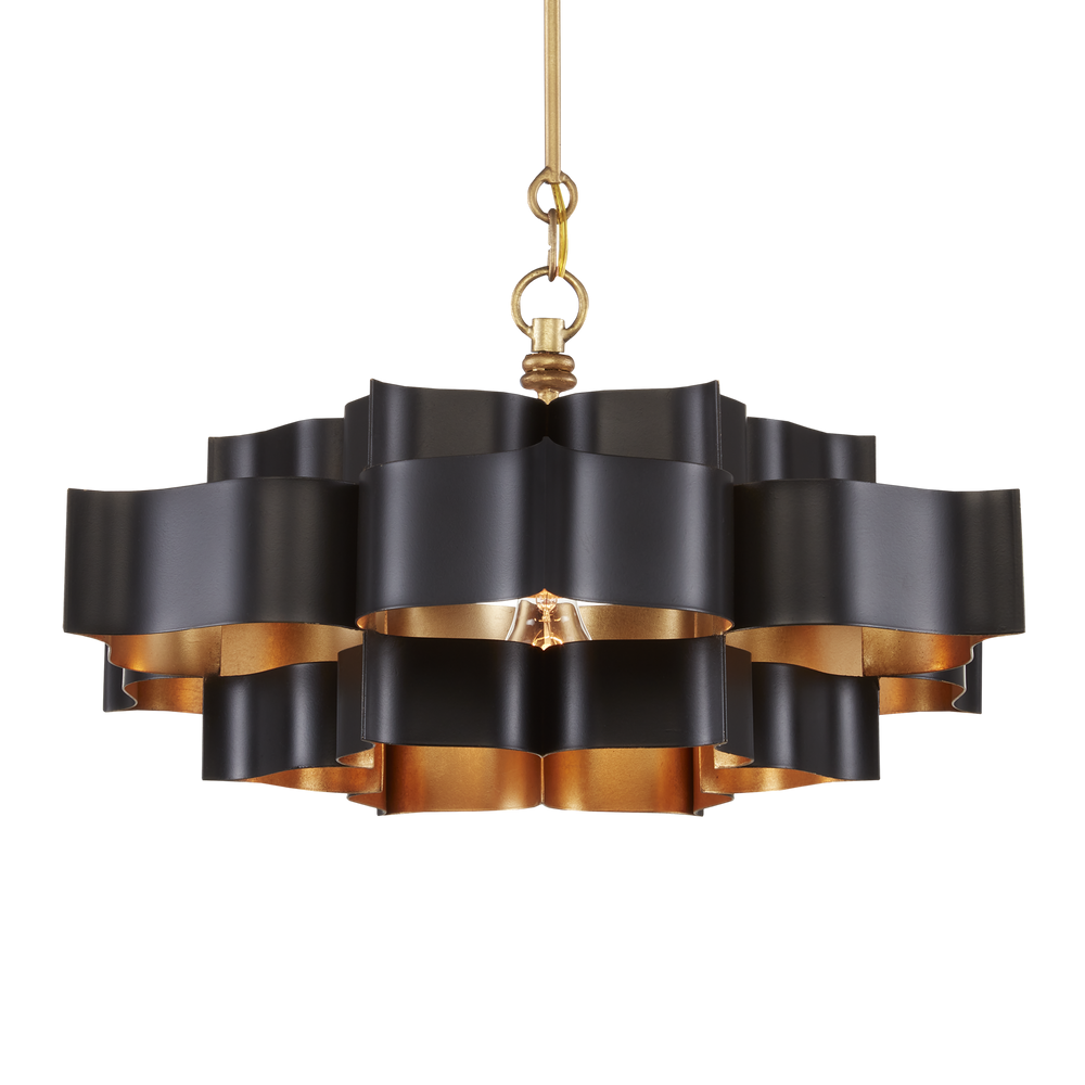 
                      
                        Grand Lotus Small Black Chandelier
                      
                    