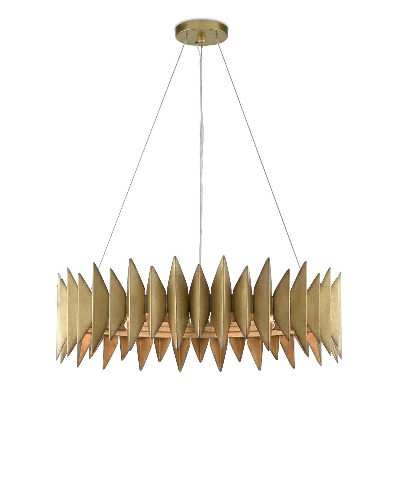 Potter Gold Chandelier