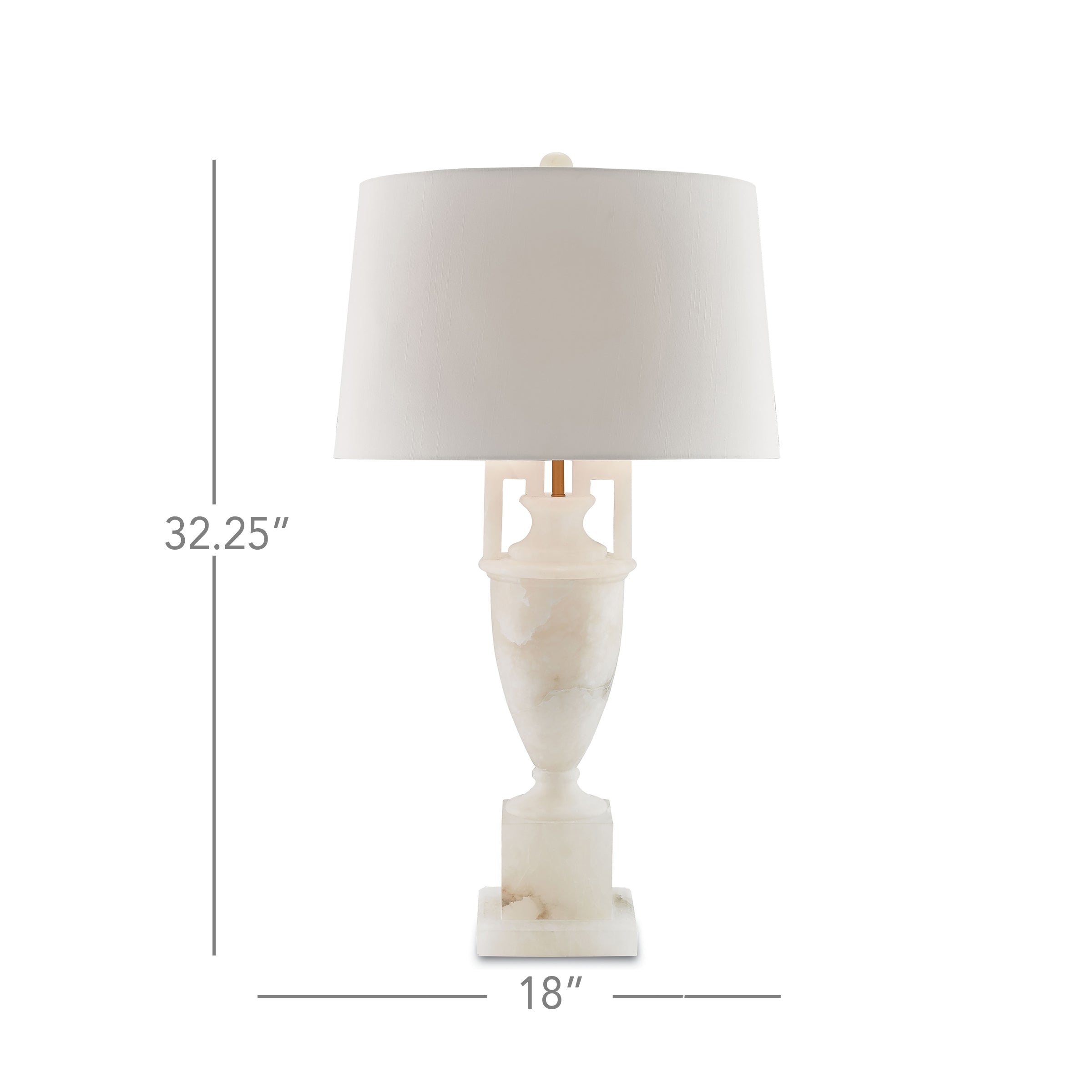 Clifford White Table Lamp - Thumbnail 3