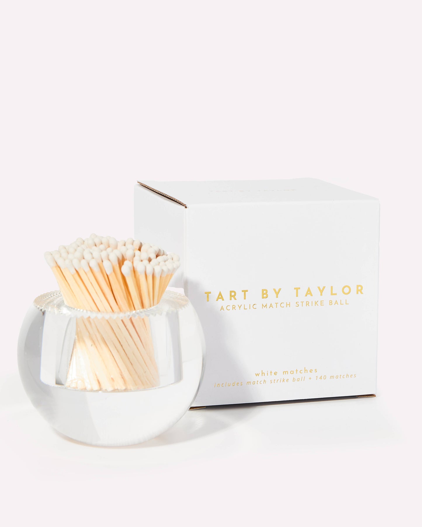 Round Match Striker - White Matches