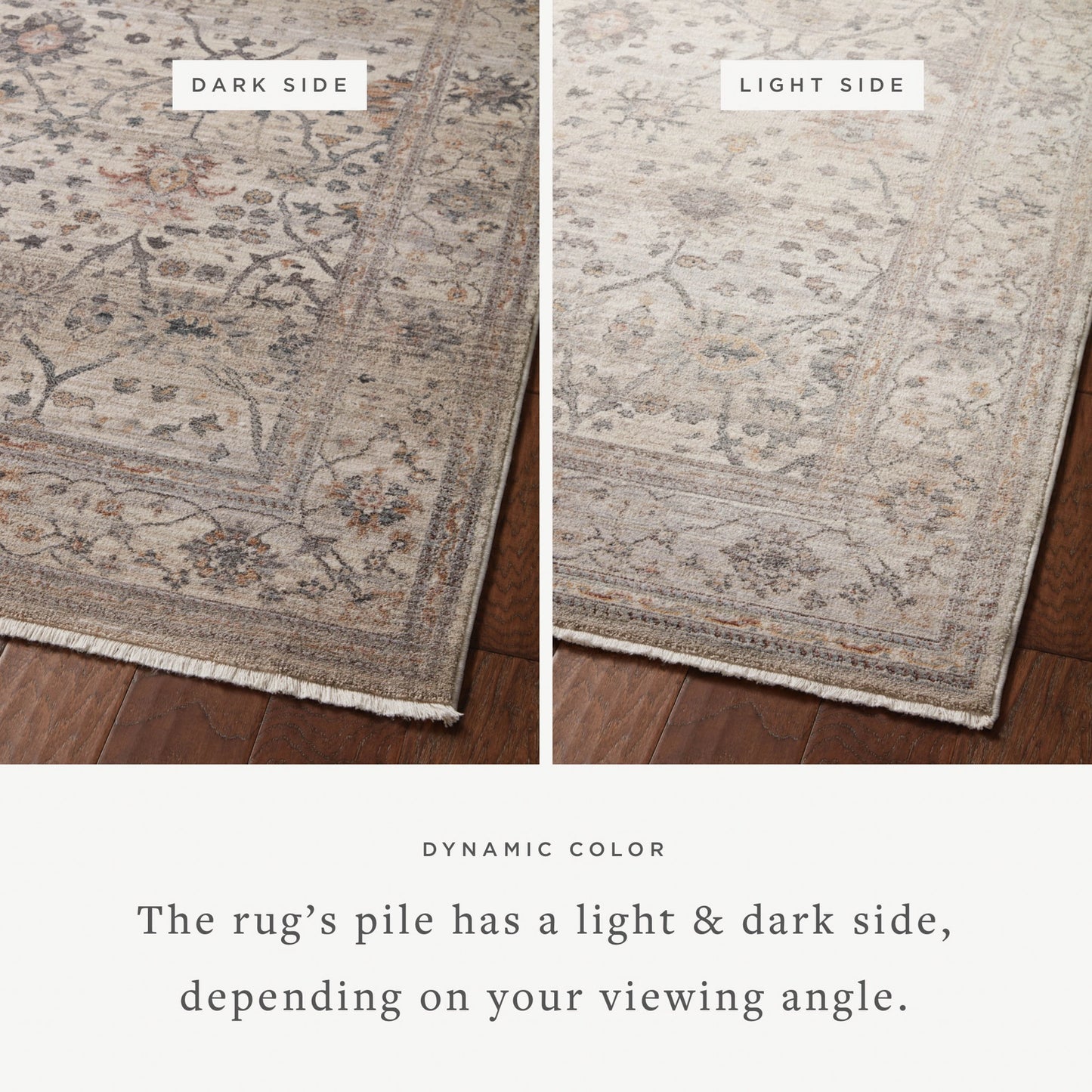 Loloi Lyra Pebble / Multi 2'-7" x 12'-0" Runner Rug