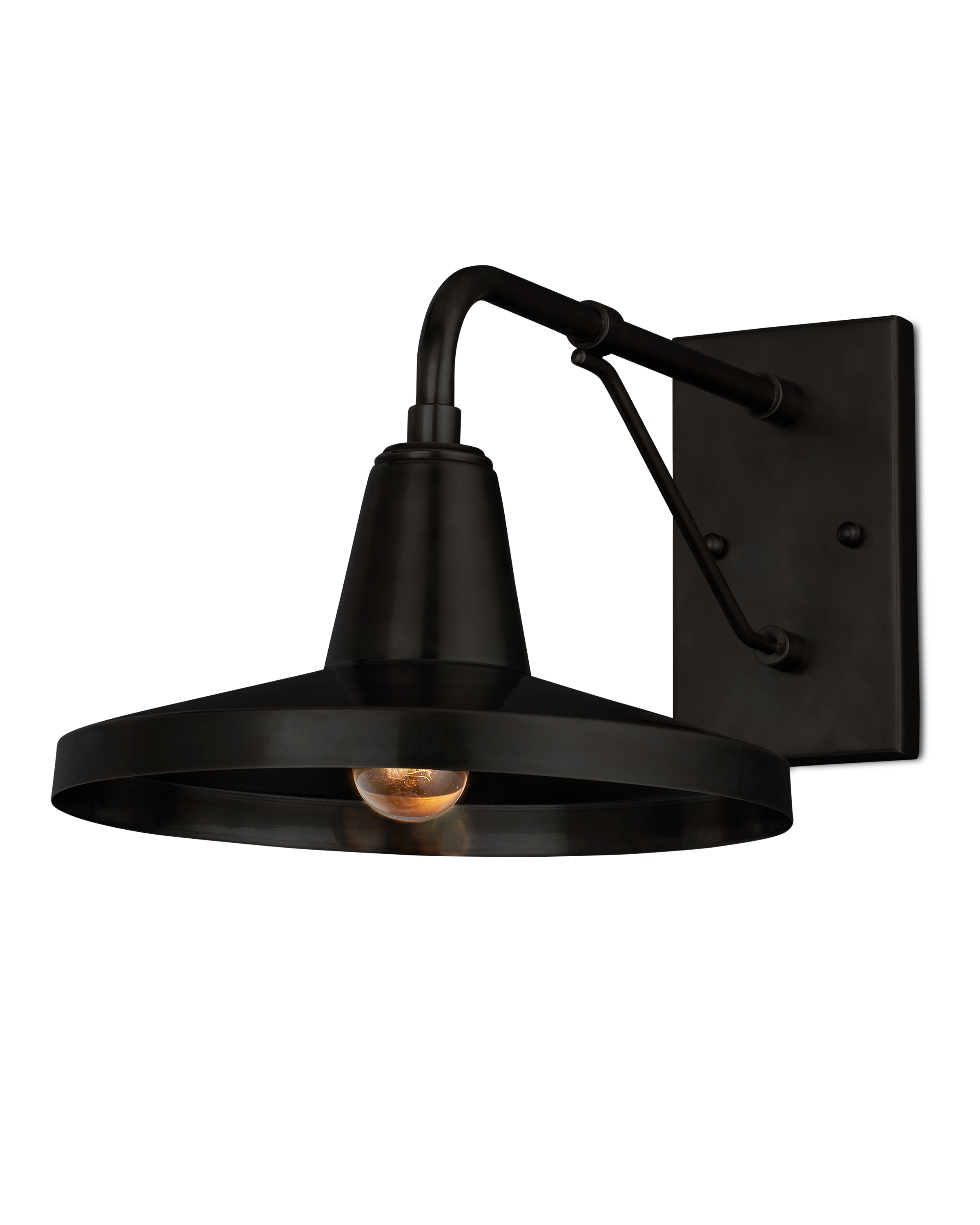 Mariner Black Outdoor Wall Sconce - Thumbnail 2