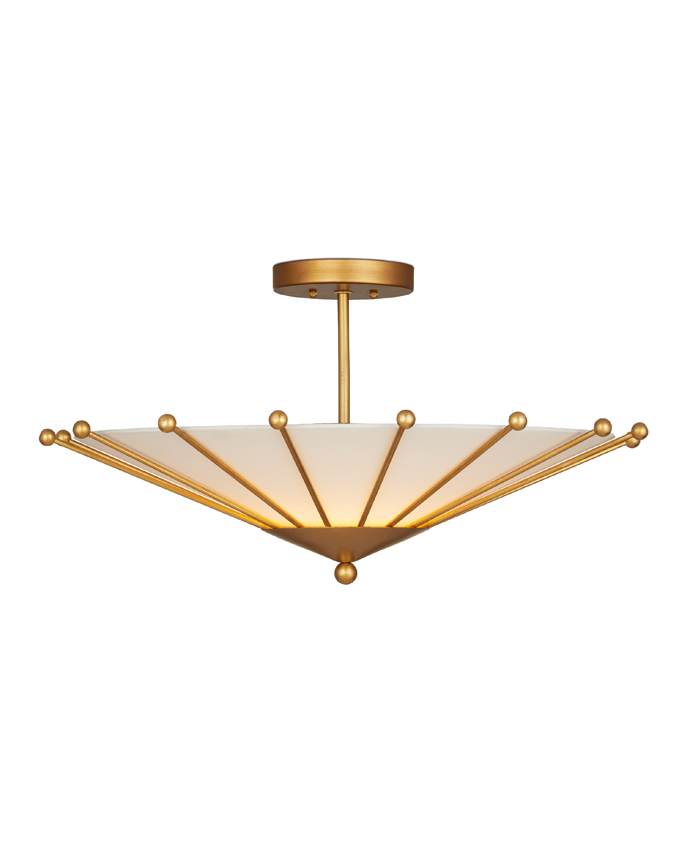 Currey & Company Epoch Semi-Flush Mount - Thumbnail 3