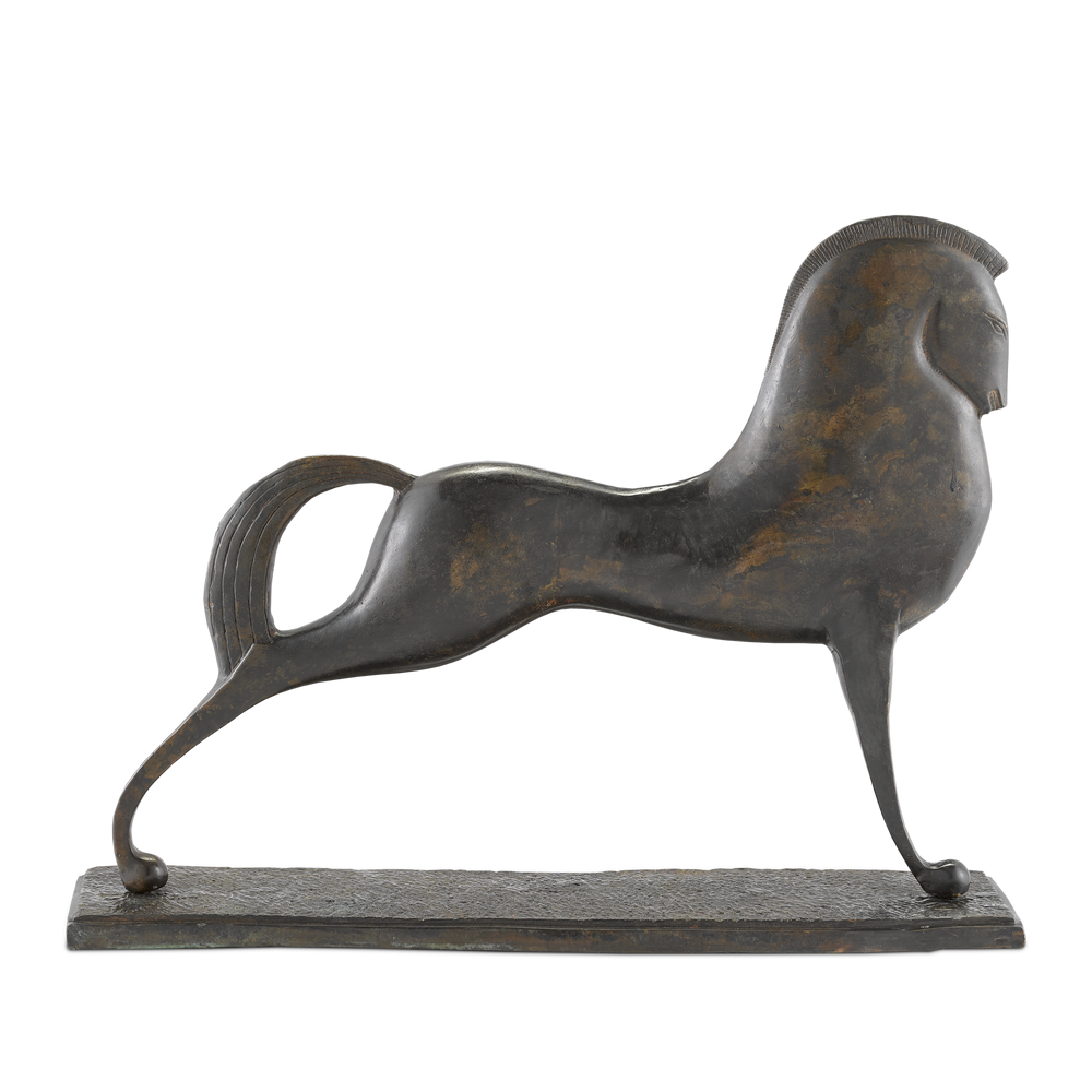 Assyrian Horse Bronze.