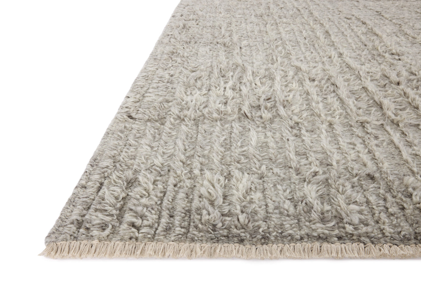 Brigette Romanek x Loloi Dana Grey 9'-6" x 13'-6" Area Rug