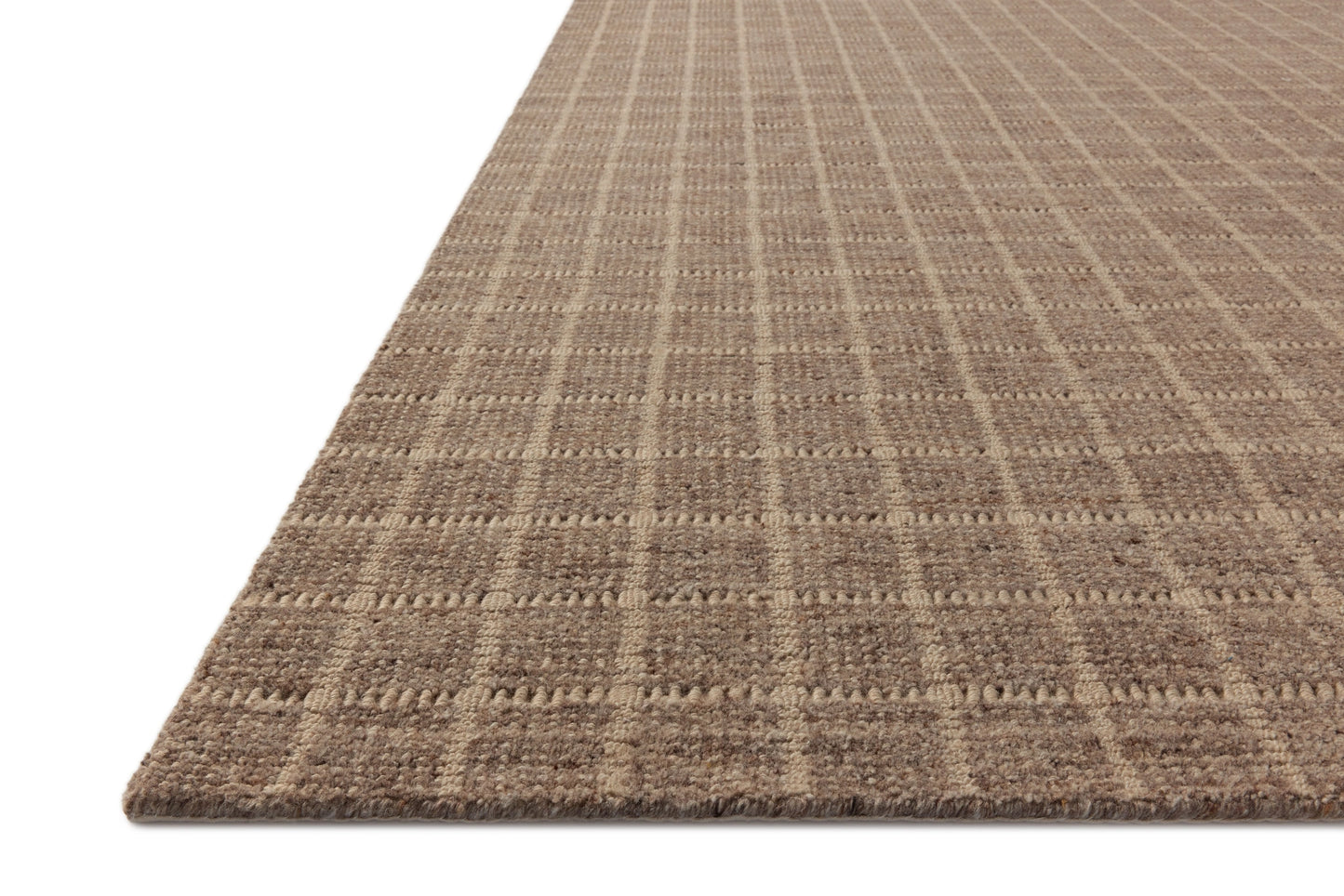 Amber Lewis x Loloi Cedar Bark / Natural 4'-0" x 6'-0" Accent Rug