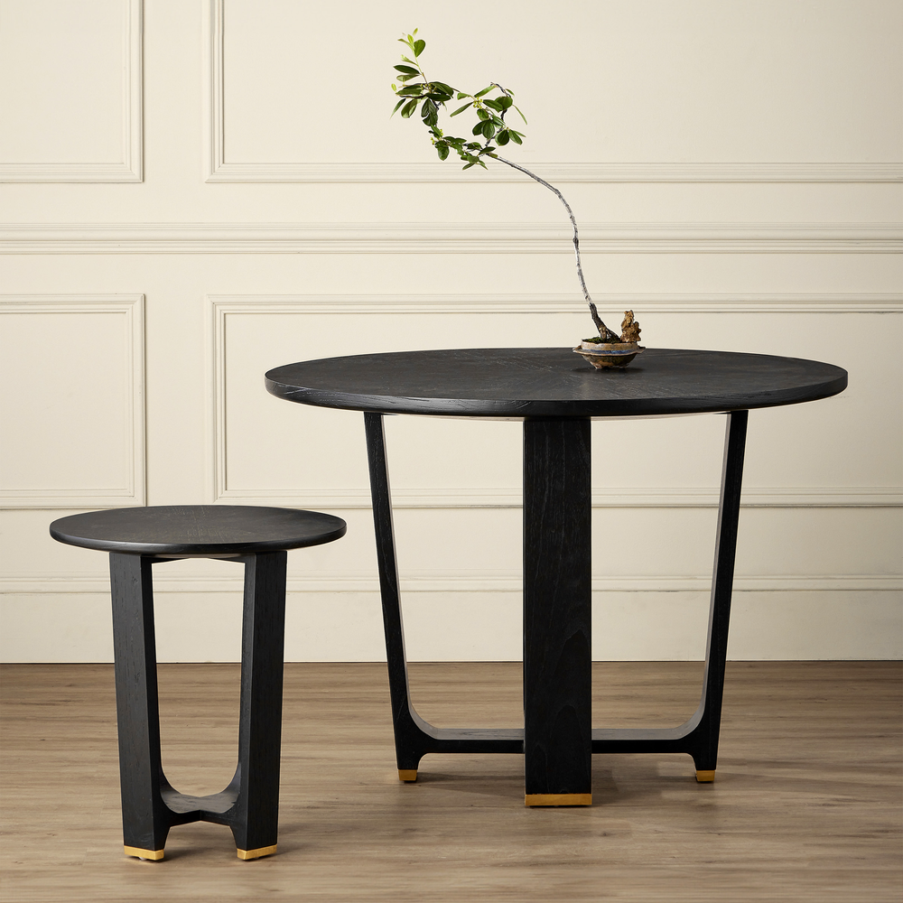 Blake Black Accent Table