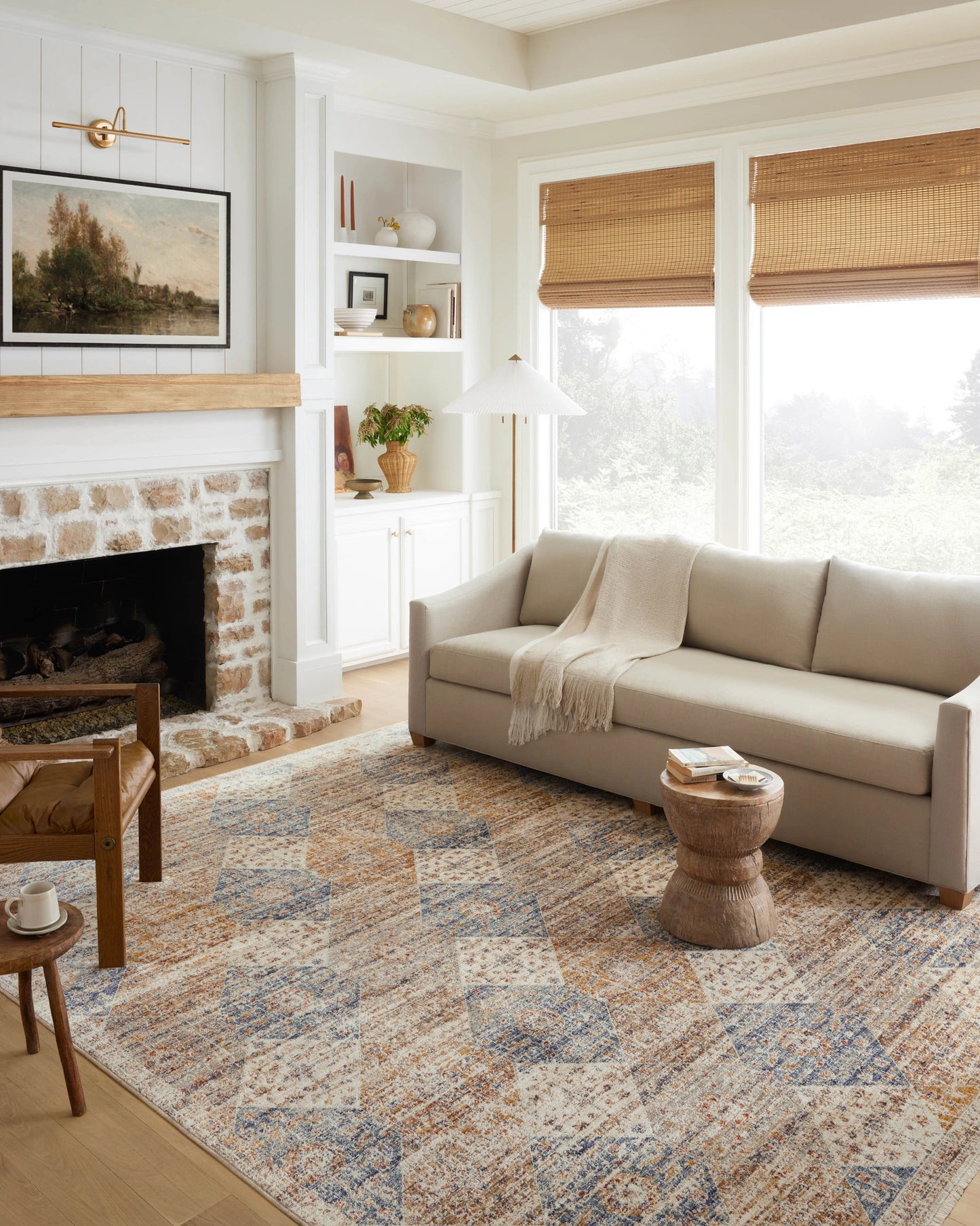 Loloi Sorrento Ivory / Multi 9'-6" x 13'-1" Area Rug