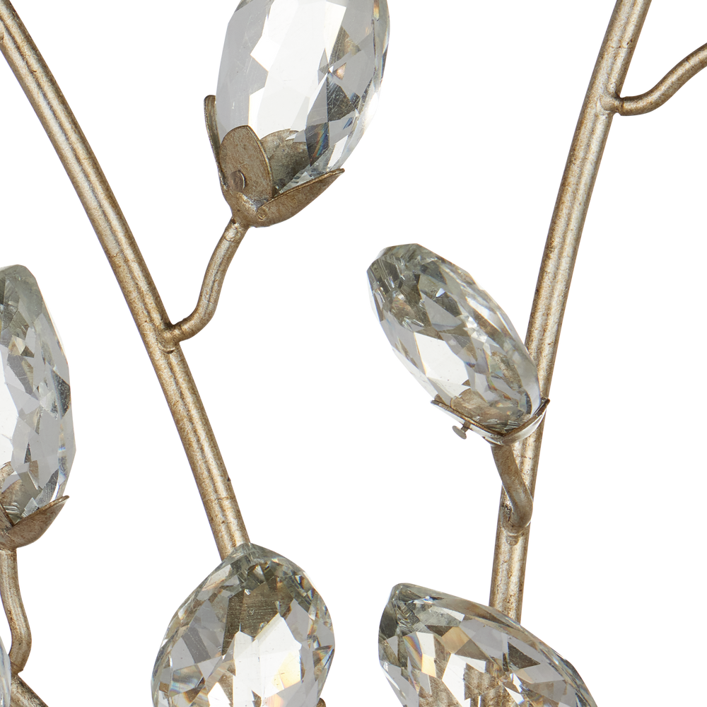
                      
                        Forget-Me-Not Silver Wall Sconce
                      
                    