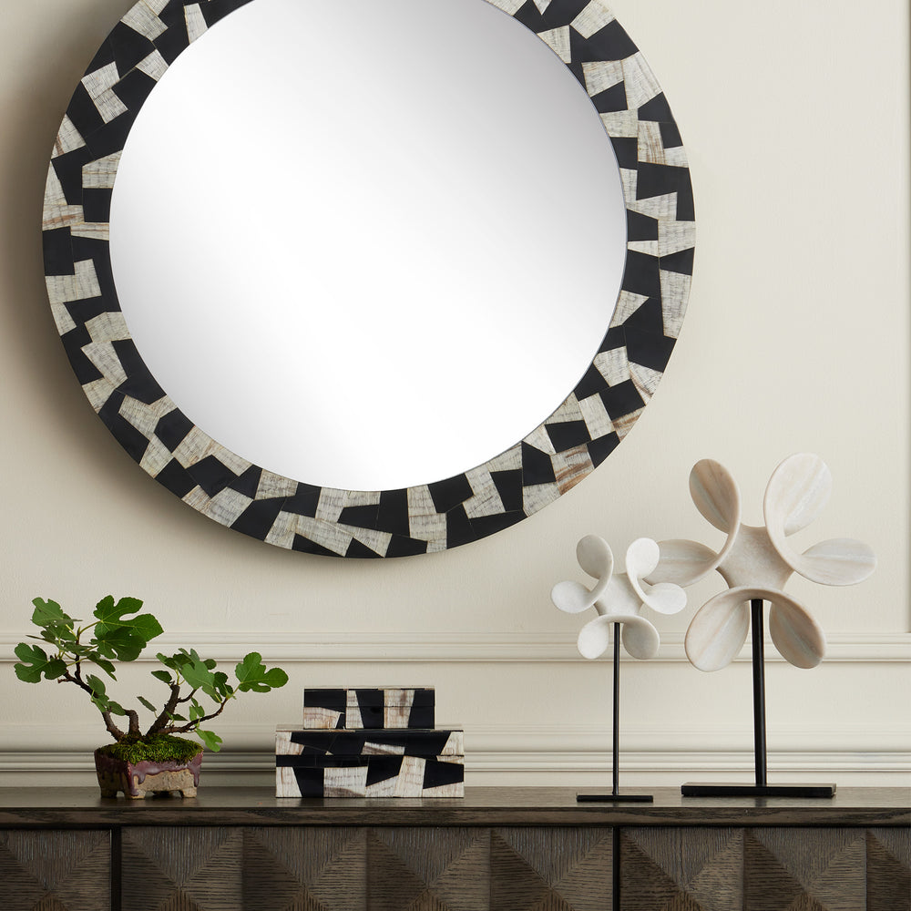 Helice Large Marble Ring.