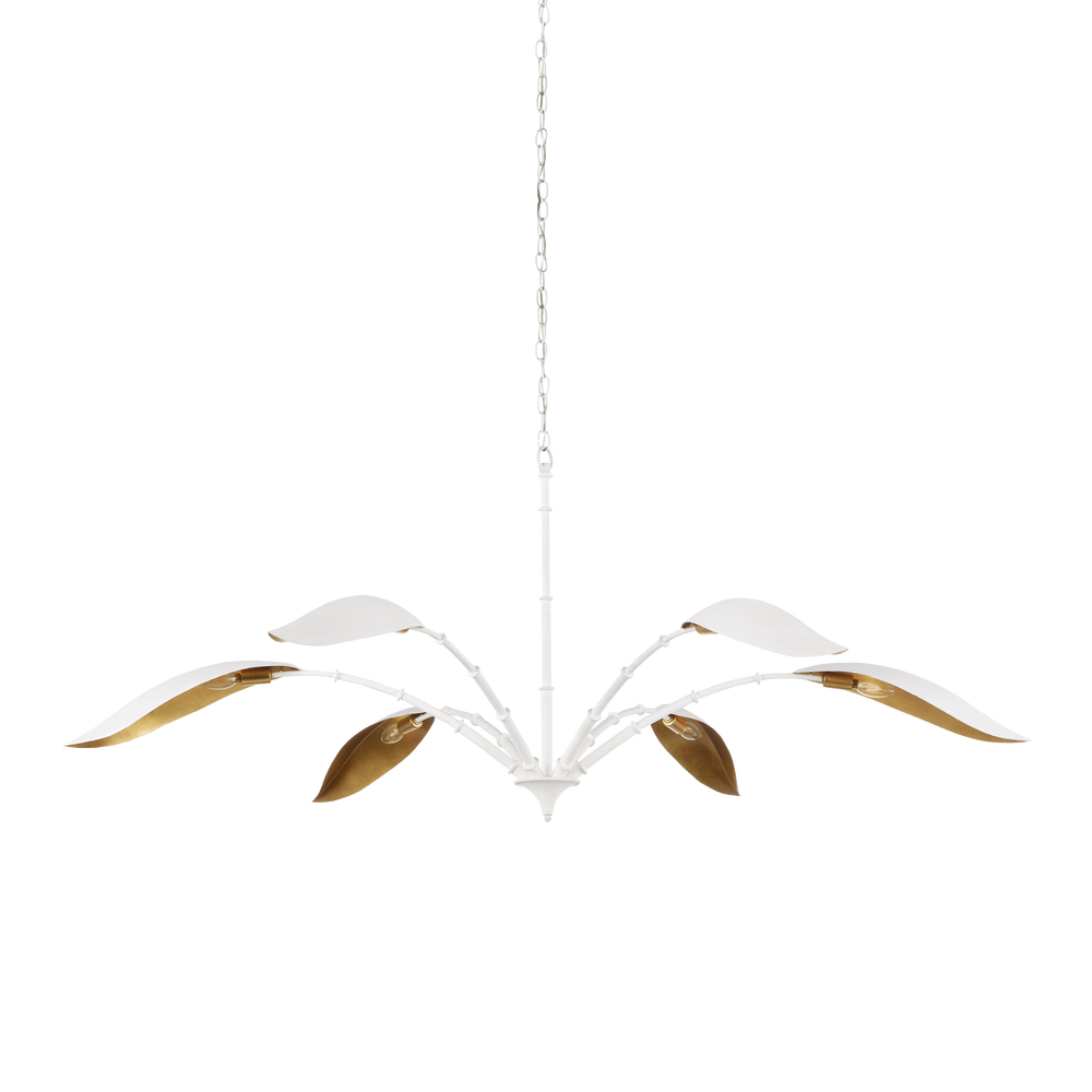 
                      
                        Yuriko White Chandelier
                      
                    