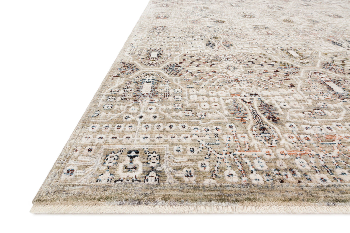 Loloi Theia Granite / Ivory 2'-10" x 8' Runner Rug