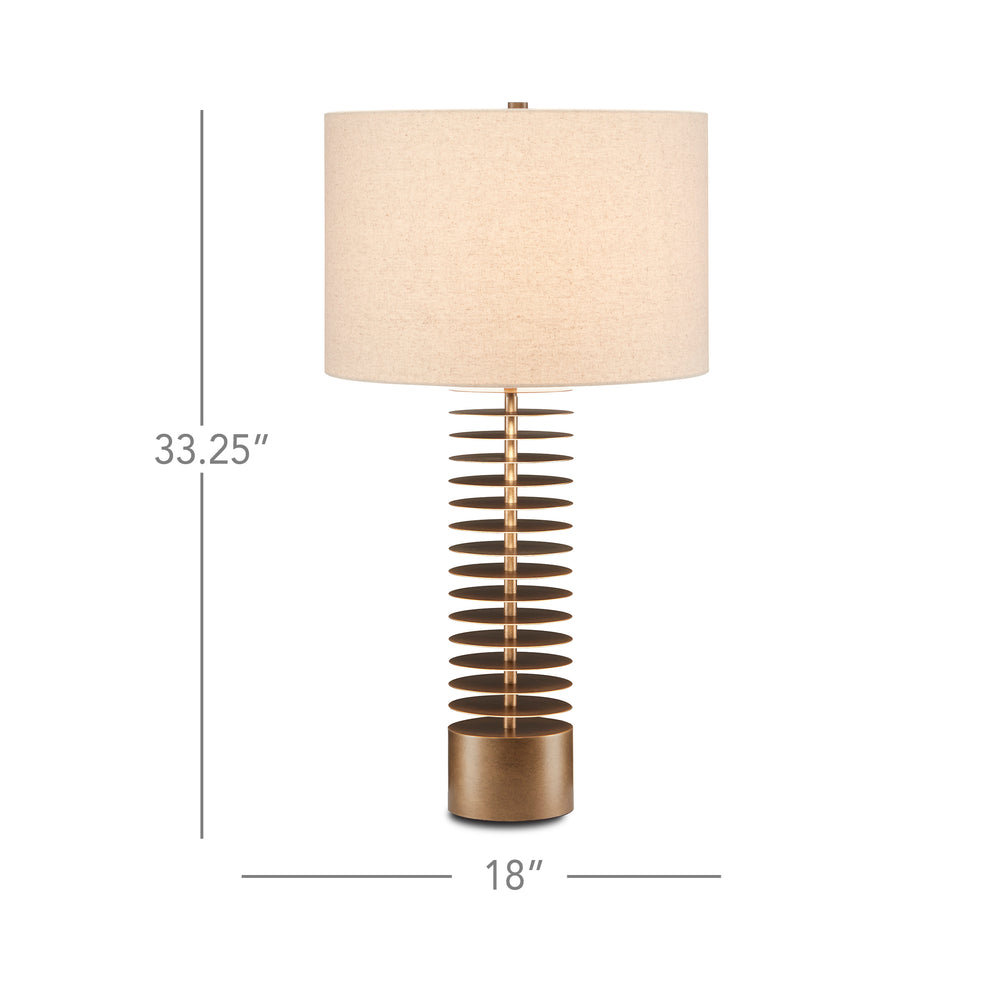 
                      
                        Walwyn Brass Table Lamp
                      
                    