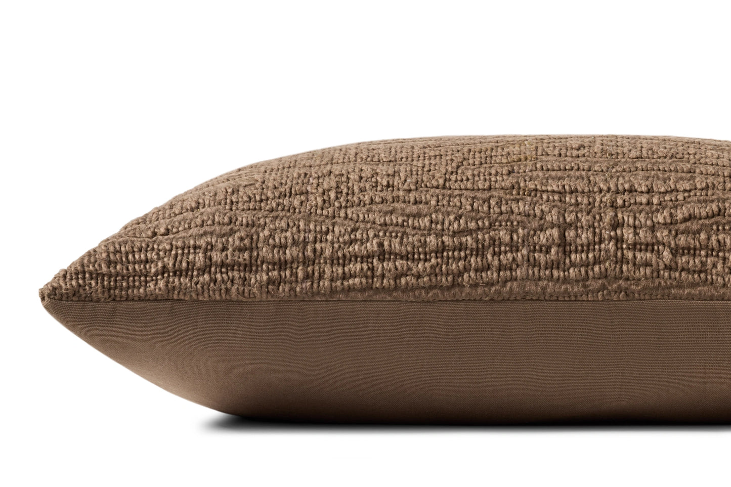 Amber Lewis x Loloi Sutro Brown 13'' x 21'' Pillow