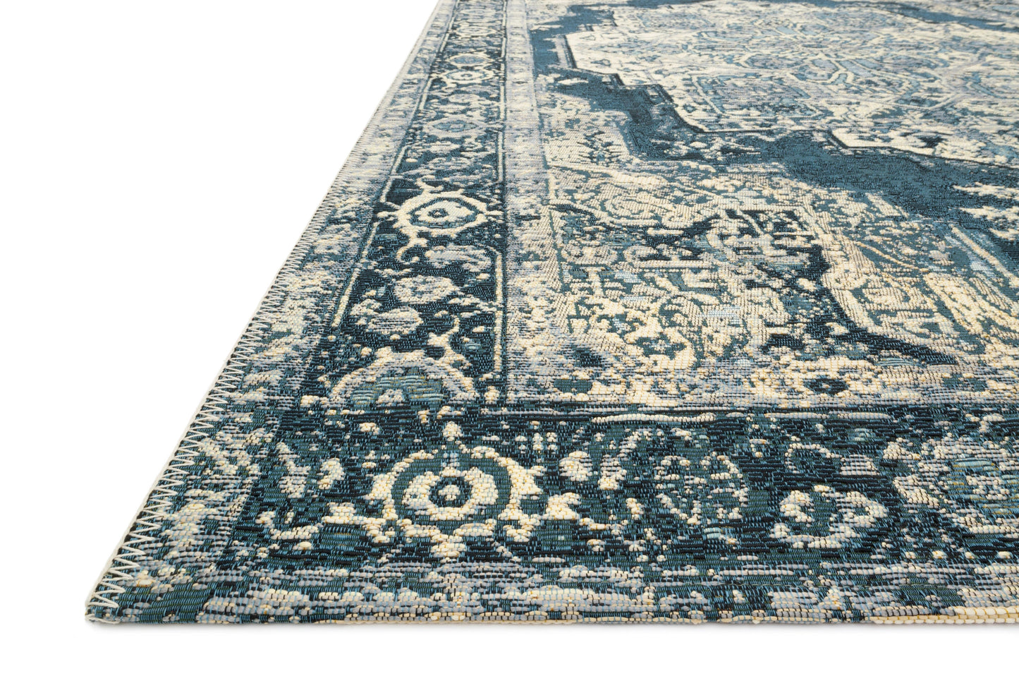 Loloi Mika Dk Blue 18" x 18" Sample Rug