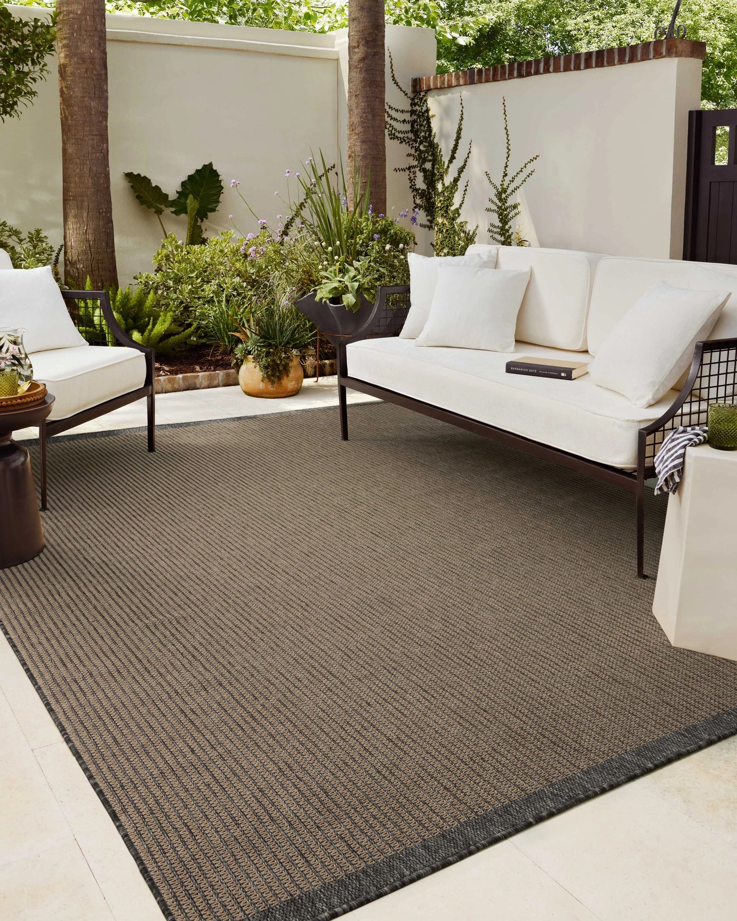 Chris Loves Julia x Loloi Providence Wheat / Charcoal 8'-6" x 12' Area Rug