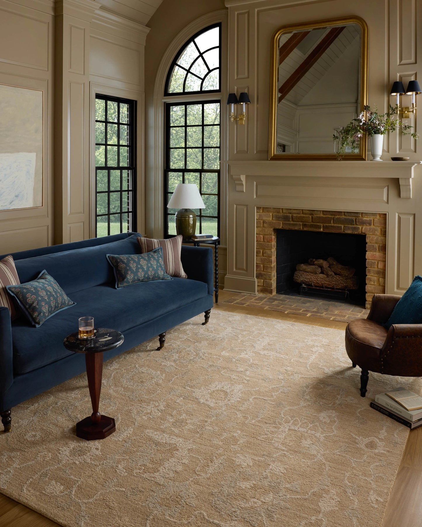Chris Loves Julia x Loloi Dorothea Sand / Pebble 9'-3" x 13' Area Rug