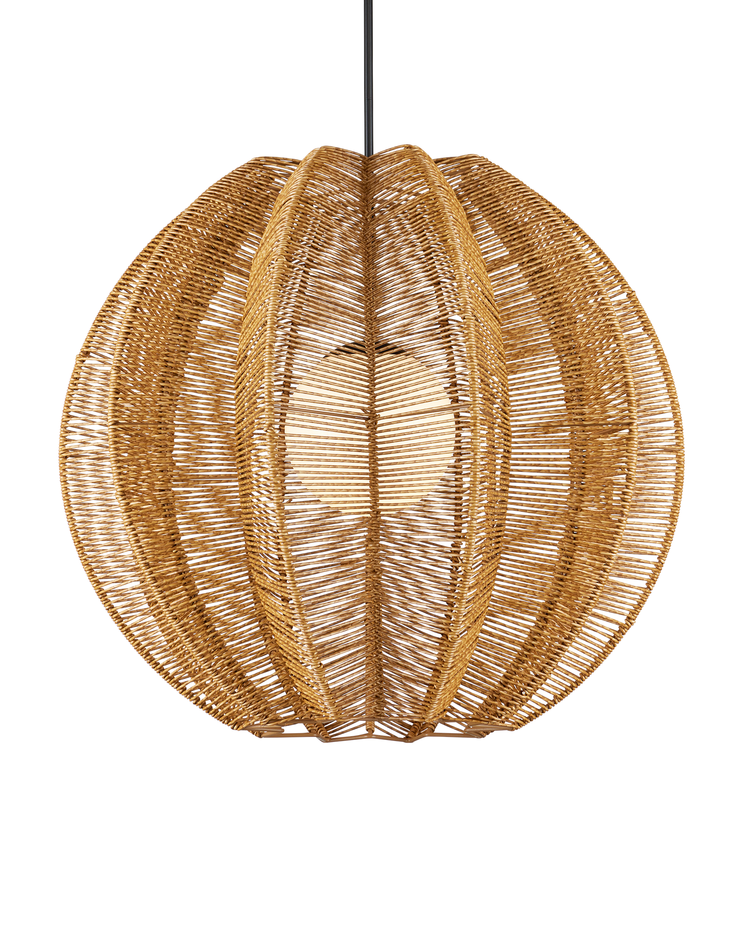 Barbary Fluted Outdoor Pendant.
