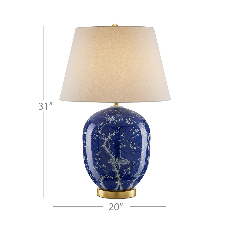 
                      
                        Sakura Blue Table Lamp.
                      
                    