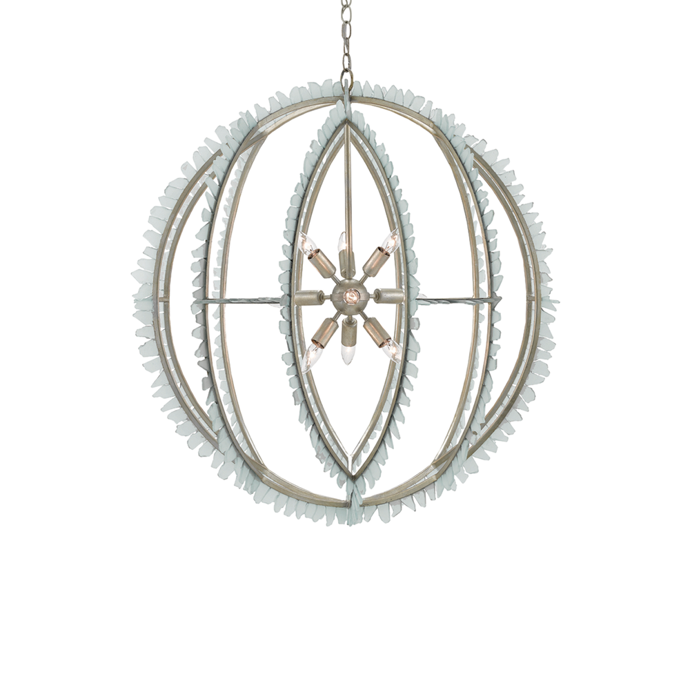 
                      
                        Saltwater Silver Orb Chandelier
                      
                    