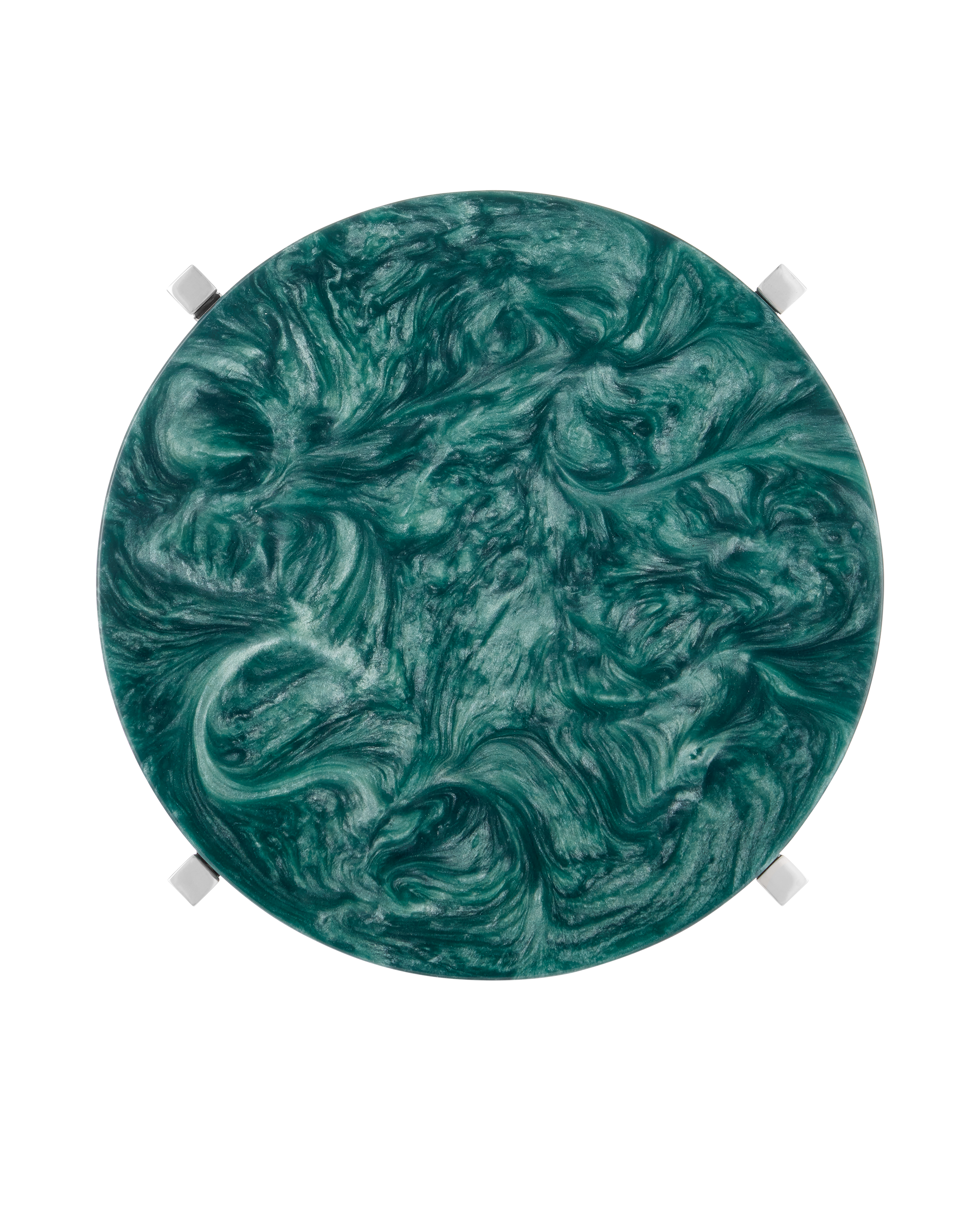 Rina Teal Drinks Table - Thumbnail 3