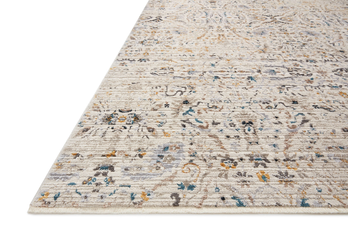 Loloi Leigh Ivory / Straw 4'-0" x 5'-5" Accent Rug