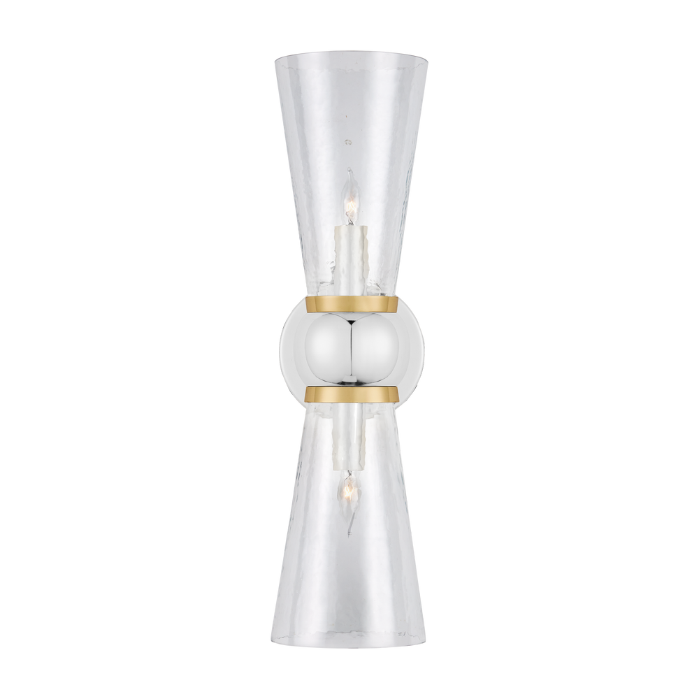 
                      
                        Byford Nickel Bath Wall Sconce
                      
                    