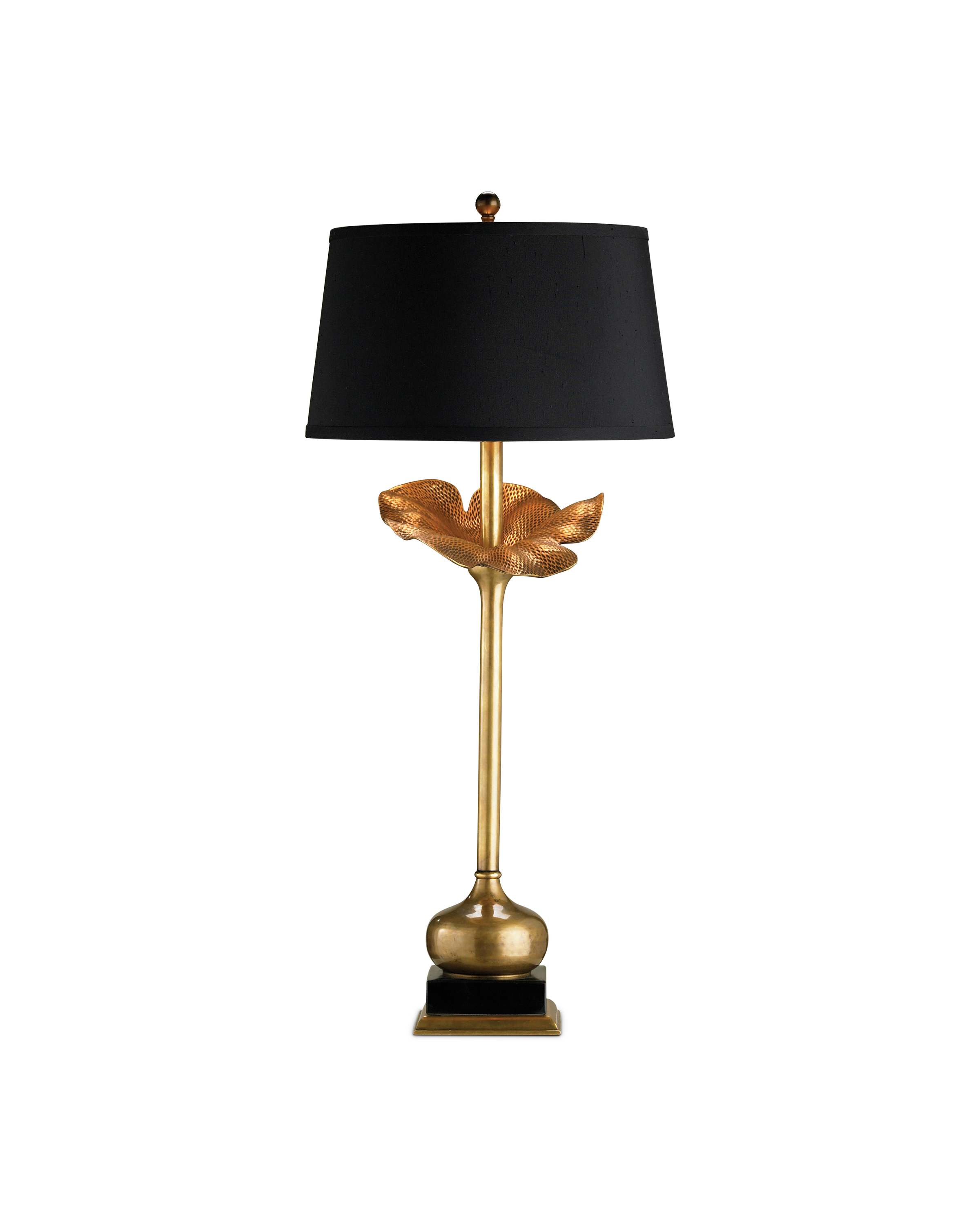 Metamorphosis Brass Table Lamp