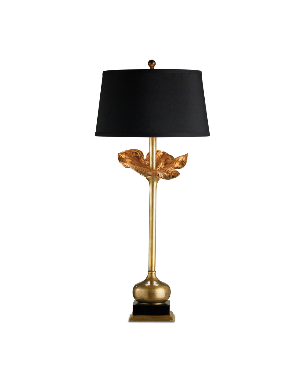 Metamorphosis Brass Table Lamp.