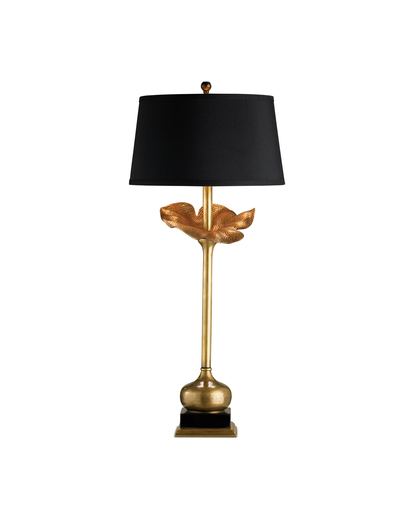 Metamorphosis Brass Table Lamp.