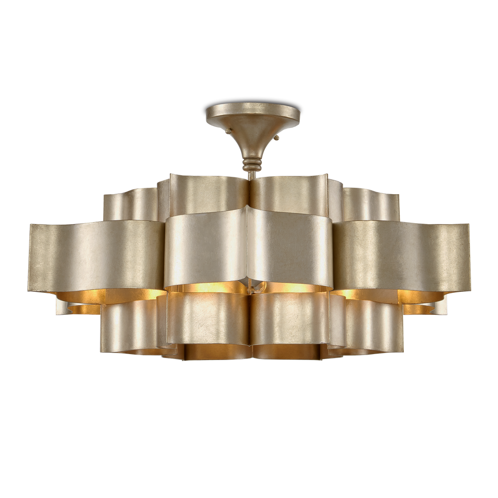 
                      
                        Grand Lotus Large Silver Chandelier
                      
                    