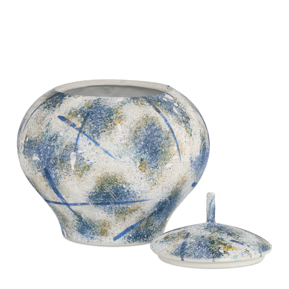 
                      
                        Jackson Blue & White Vase
                      
                    